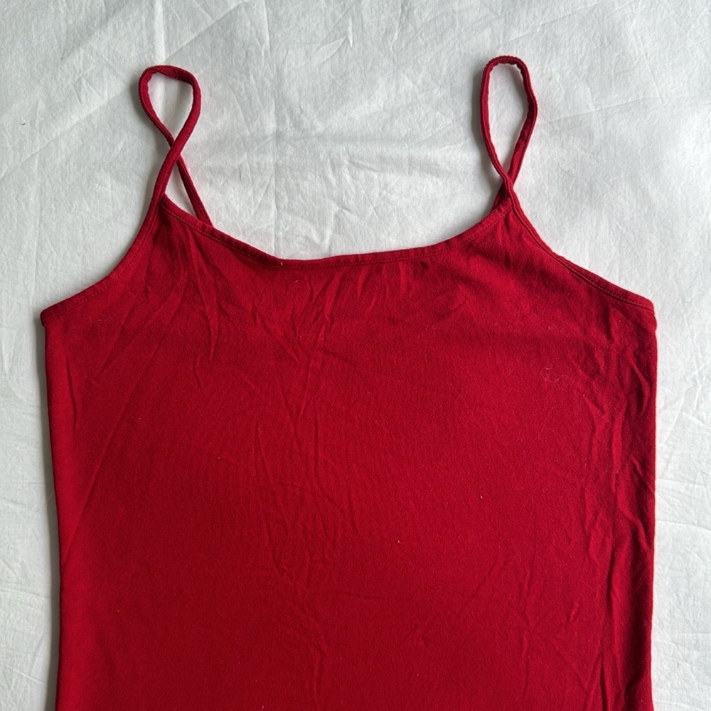 Red Basic Time And Tru Tank - Picture 2 of 5